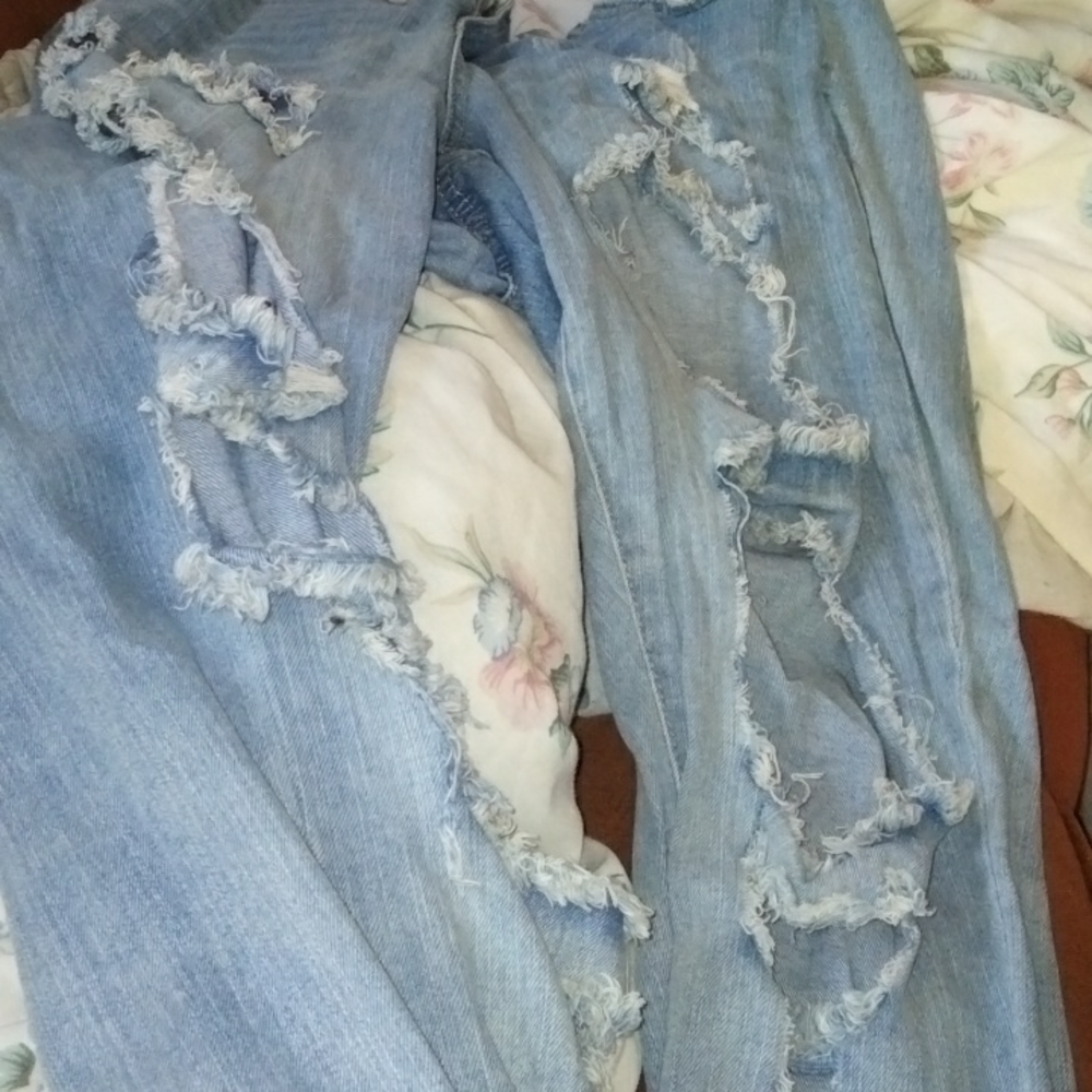 Cropped jeans